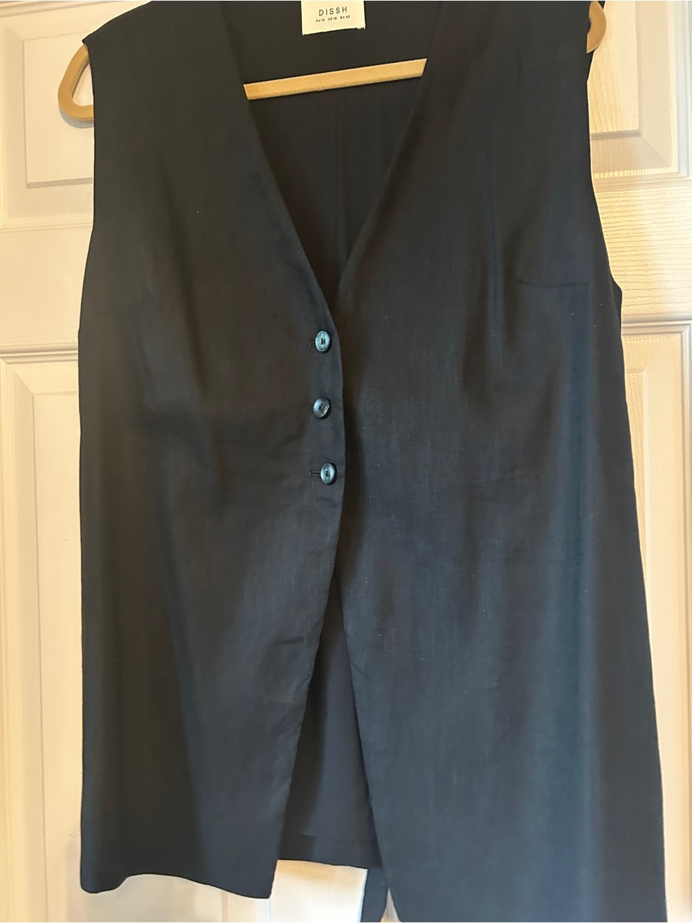 NWOT Dissh Brax Longline Vest